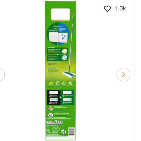 Swiffer Dry + Wet Sweeping Kit New - Picture 4 of 7